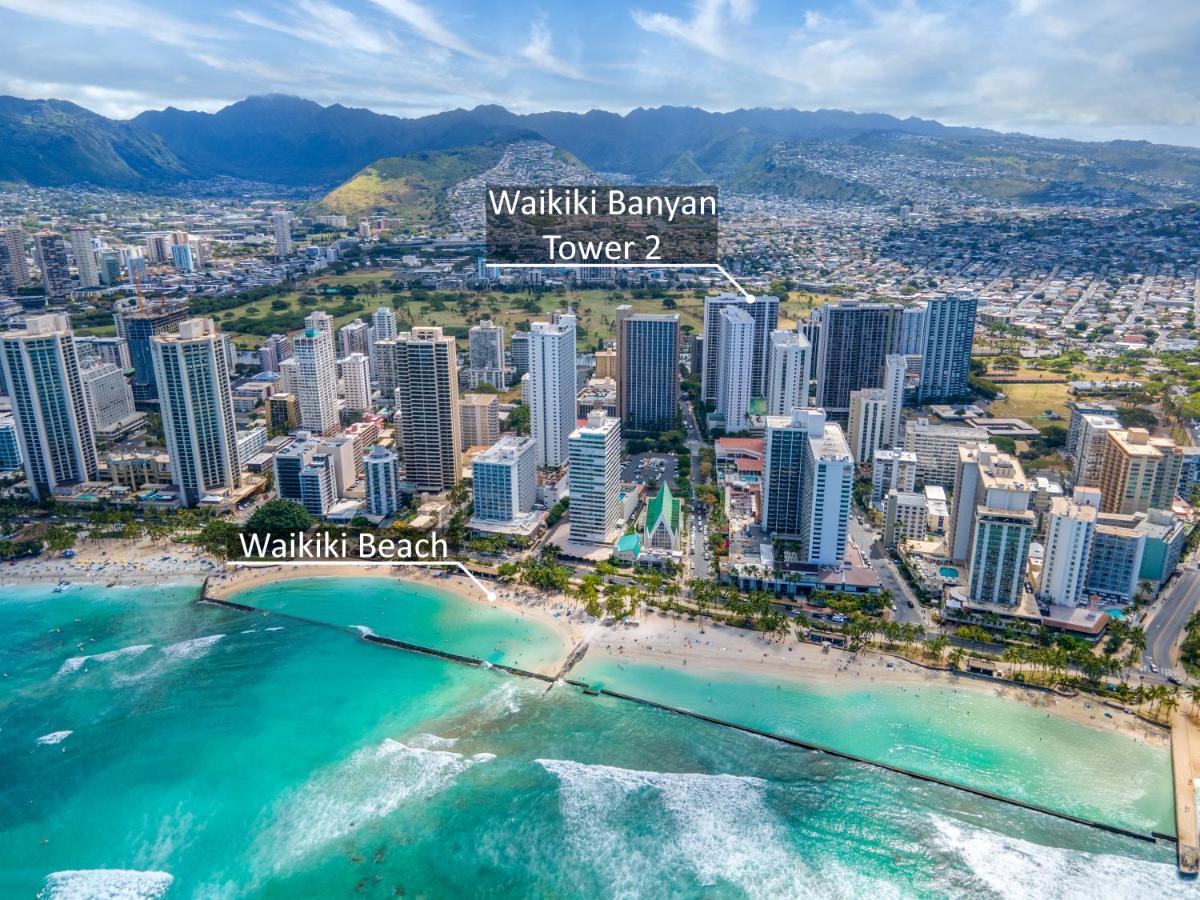 Beautiful 1Br, Steps To Waikiki Beach And Parking Honolulu Kültér fotó